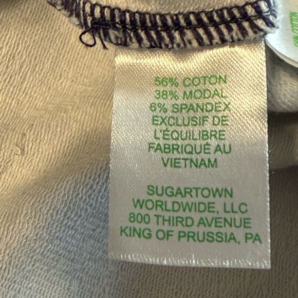 Lilly Pulitzer Leona Zip Up Jacket Women’s XL Navy Pockets Stretch UPF 50+ Comfy - Picture 7 of 10